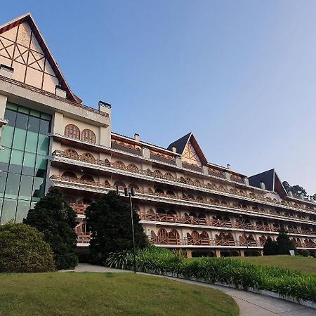Ferienwohnung Duplex Luxo Com Piscina Aquecida, Lareira E Wifi Campos do Jordão Exterior foto