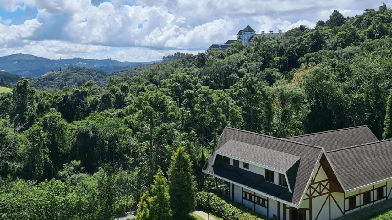 Ferienwohnung Duplex Luxo Com Piscina Aquecida, Lareira E Wifi Campos do Jordão Exterior foto