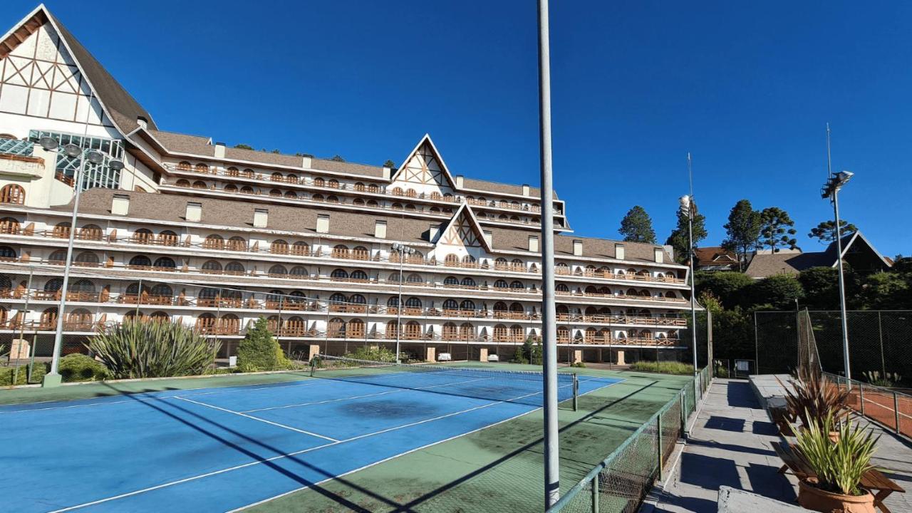 Ferienwohnung Duplex Luxo Com Piscina Aquecida, Lareira E Wifi Campos do Jordão Exterior foto