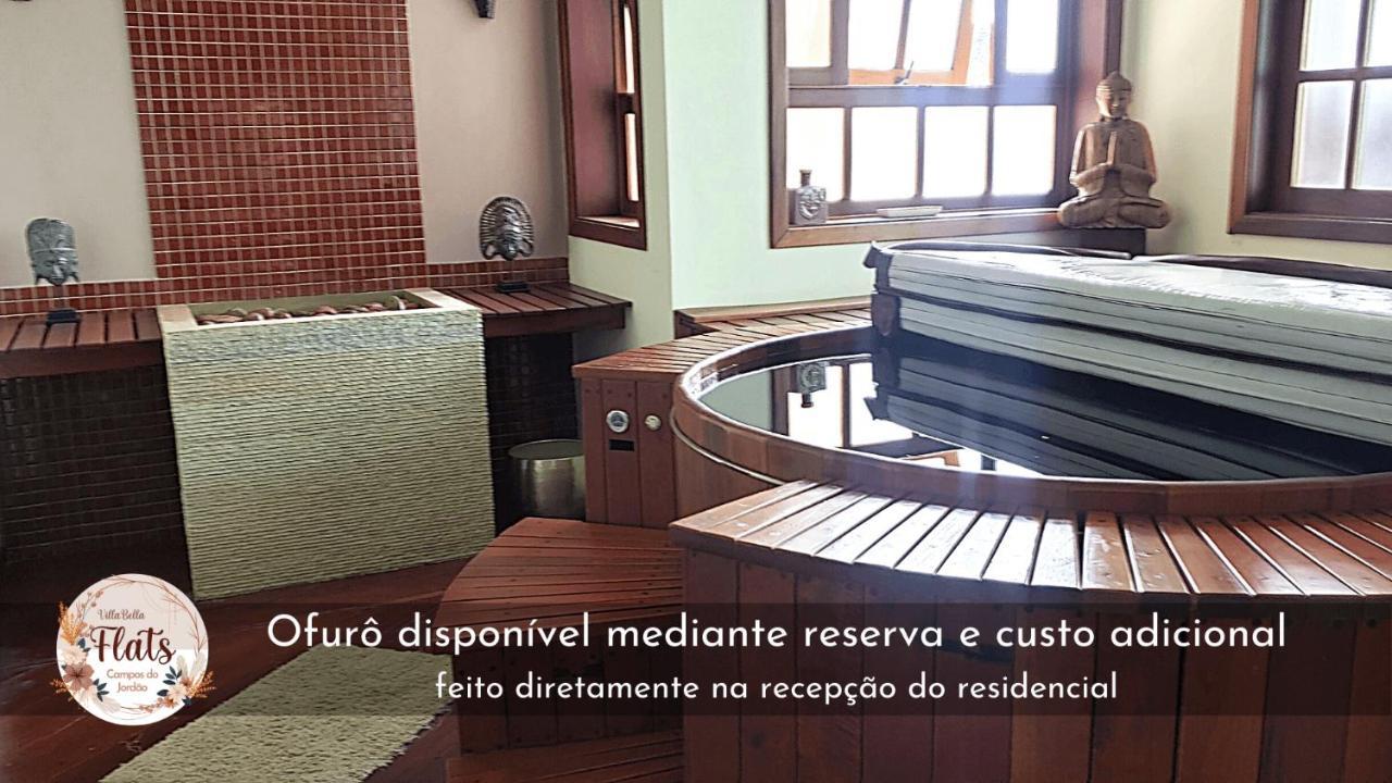 Ferienwohnung Duplex Luxo Com Piscina Aquecida, Lareira E Wifi Campos do Jordão Exterior foto